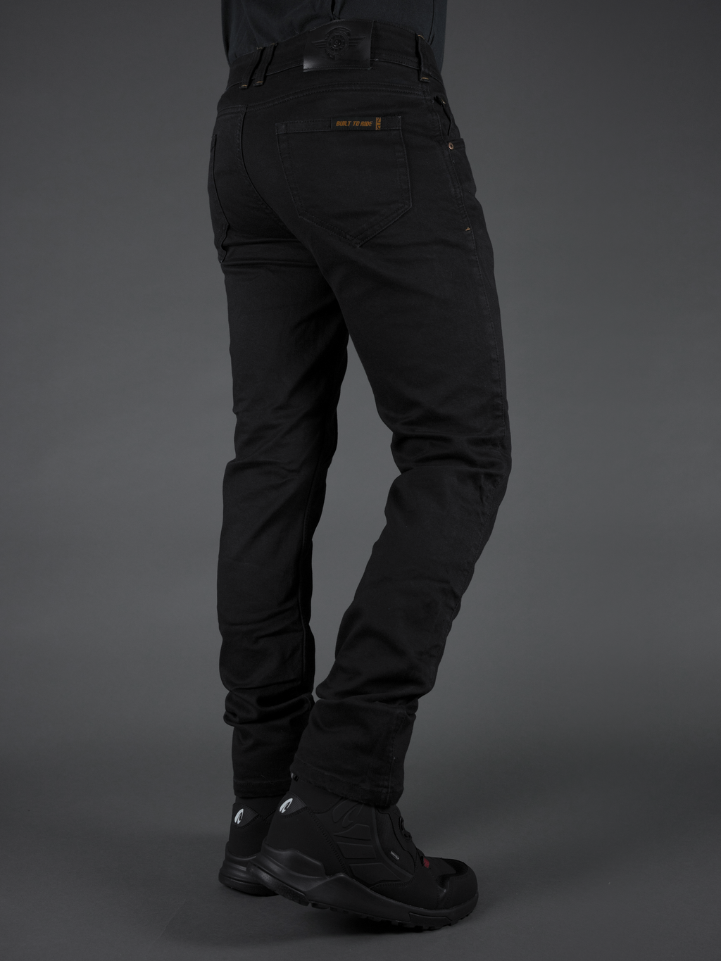 Mens Trojan Straight Motorcycle Jeans