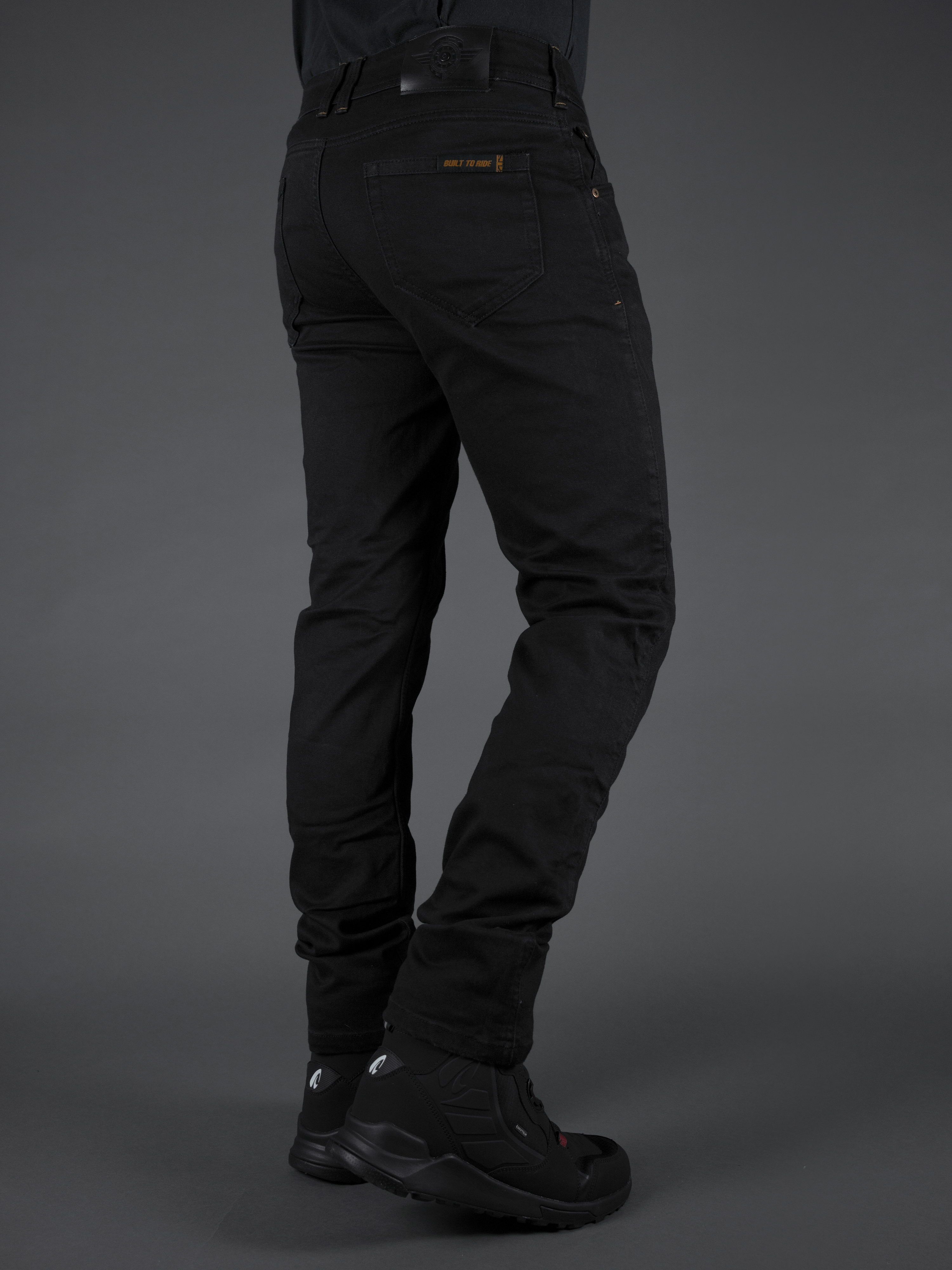 Mens Trojan Straight Motorcycle Jeans